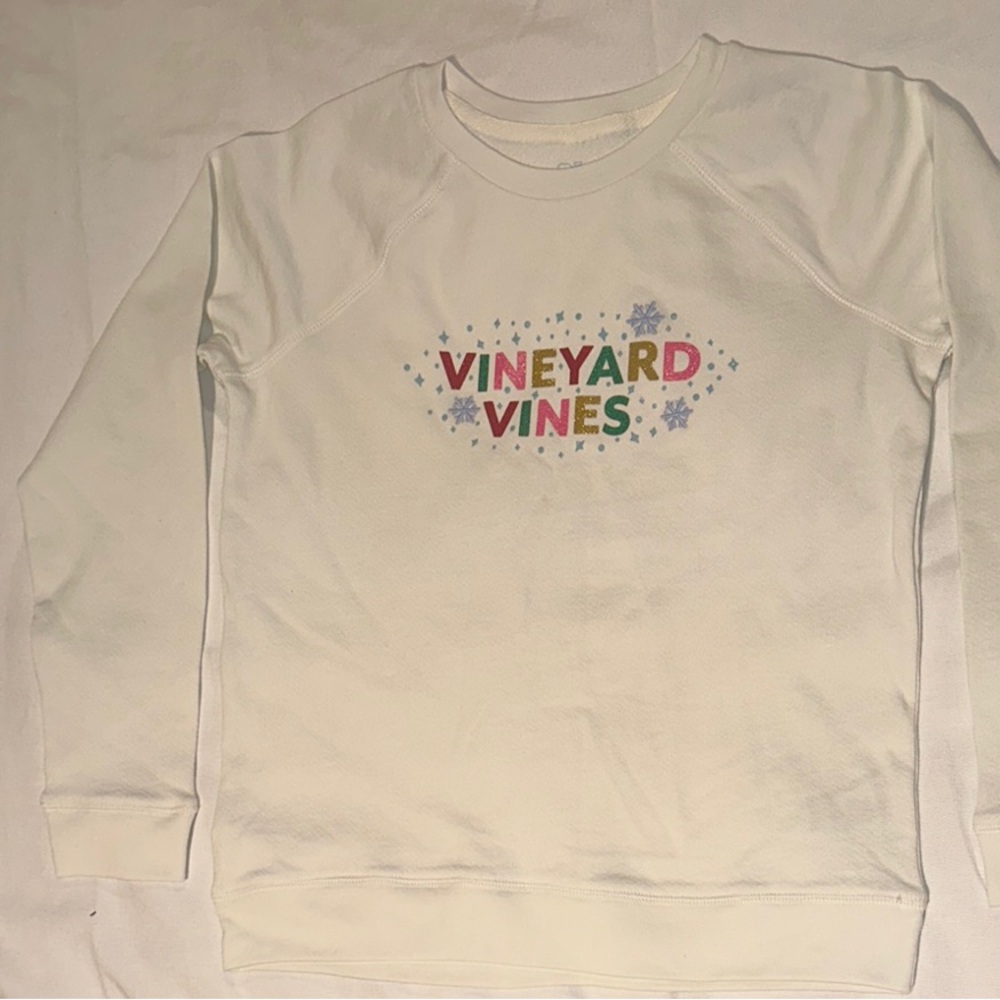 Vineyard Vines Cream Girl's Sweater Light Top